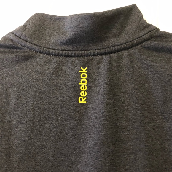 Reebok cold weather gear mock turtleneck w/stretch - Picture 3 of 8